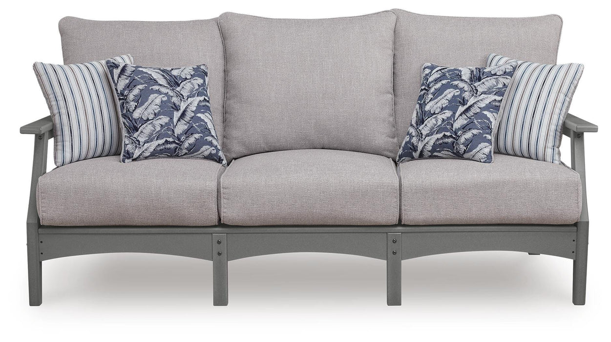 Lone View Bay Outdoor Sofa with Cushion - Clarks Hardware - Iowa