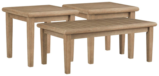 Gerianne Outdoor Occasional Table Set - Clarks Hardware - Iowa