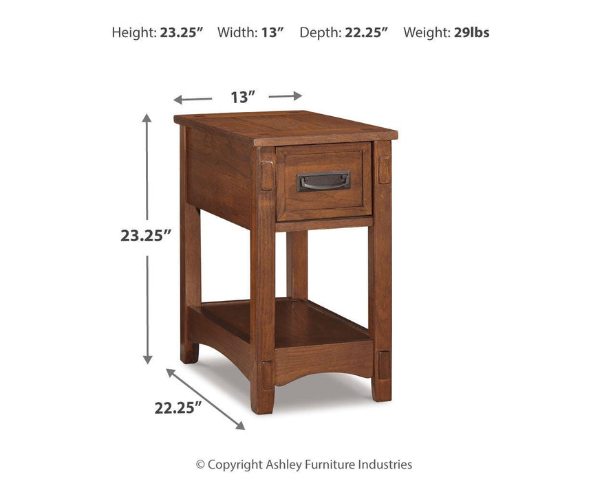Breegin Chairside End Table - Clarks Hardware - Iowa