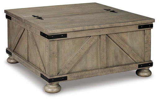 Aldwin Coffee Table With Storage - Clarks Hardware - Iowa