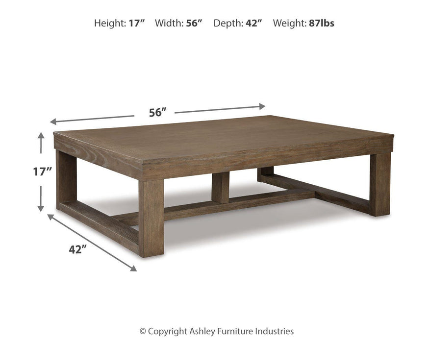 Cariton Coffee Table - Clarks Hardware - Iowa