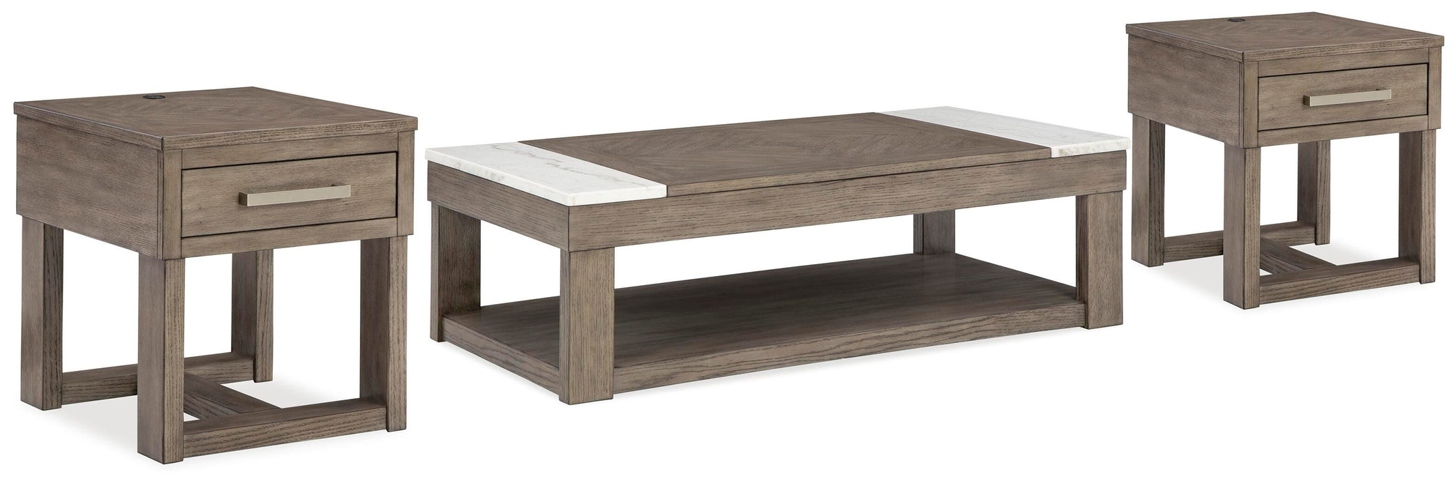 Loyaska Occasional Table Set - Clarks Hardware - Iowa