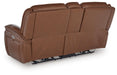 Healy Pier Power Reclining Loveseat with Console - Clarks Hardware - Iowa