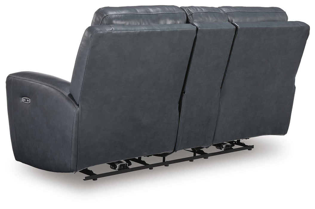 Momentum Moves Power Reclining Loveseat - Clarks Hardware - Iowa