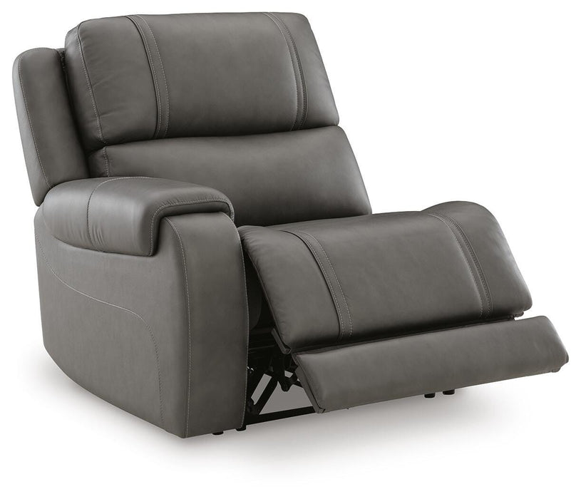 5Z-Harrenhurst Power Sectional Reclining Sofa