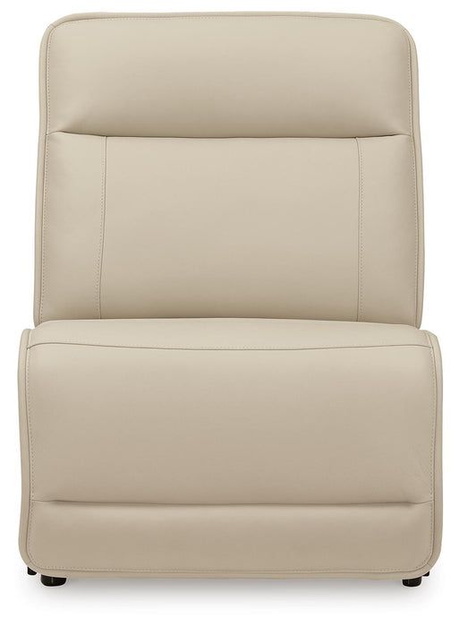 Double Deal Reclining Sectional with Console - Clarks Hardware - Iowa