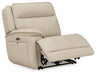 Double Deal Reclining Sectional with Console - Clarks Hardware - Iowa