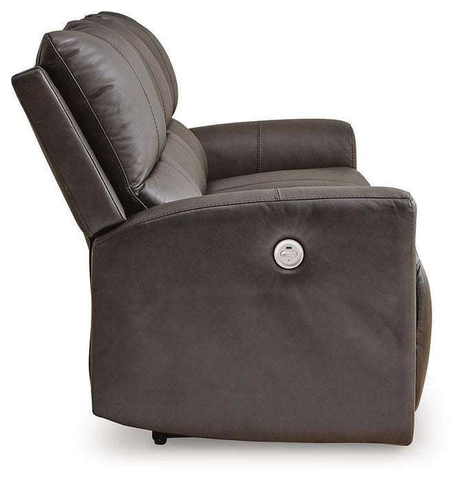 Boxmere Power Reclining Sofa - Clarks Hardware - Iowa