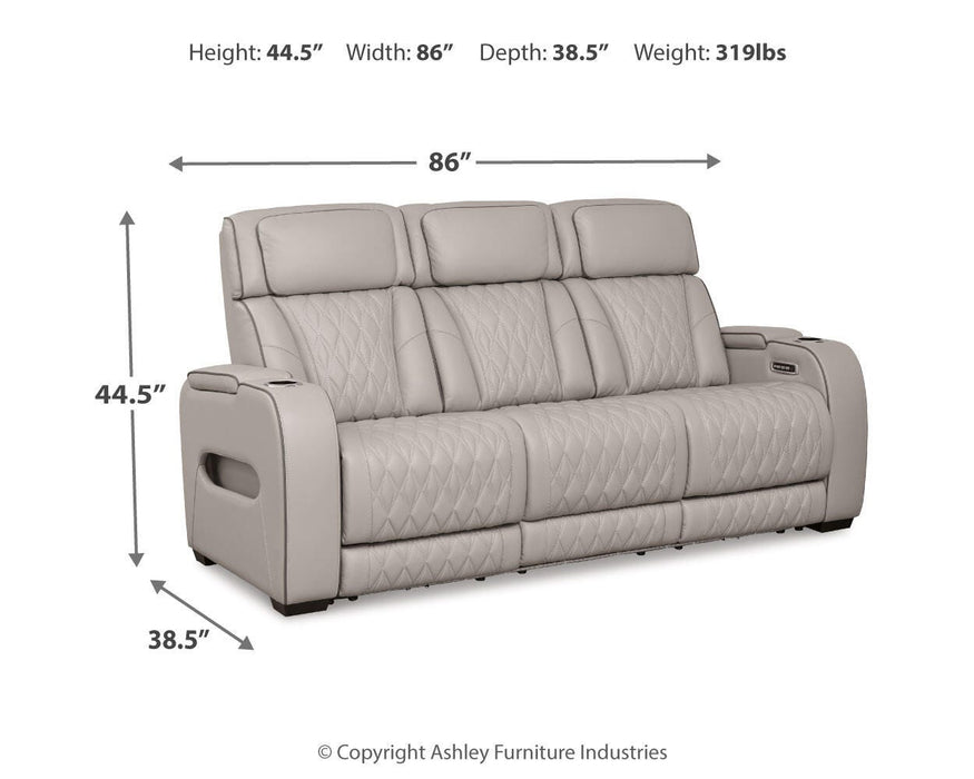 Boyington Power Reclining Sofa - Clarks Hardware - Iowa