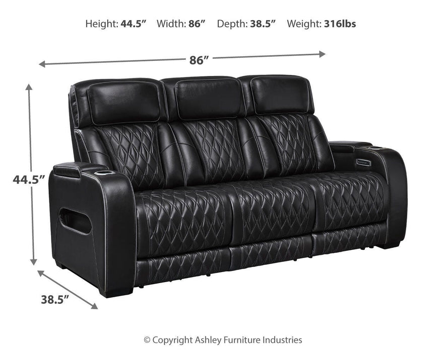 Boyington Power Reclining Sofa - Clarks Hardware - Iowa
