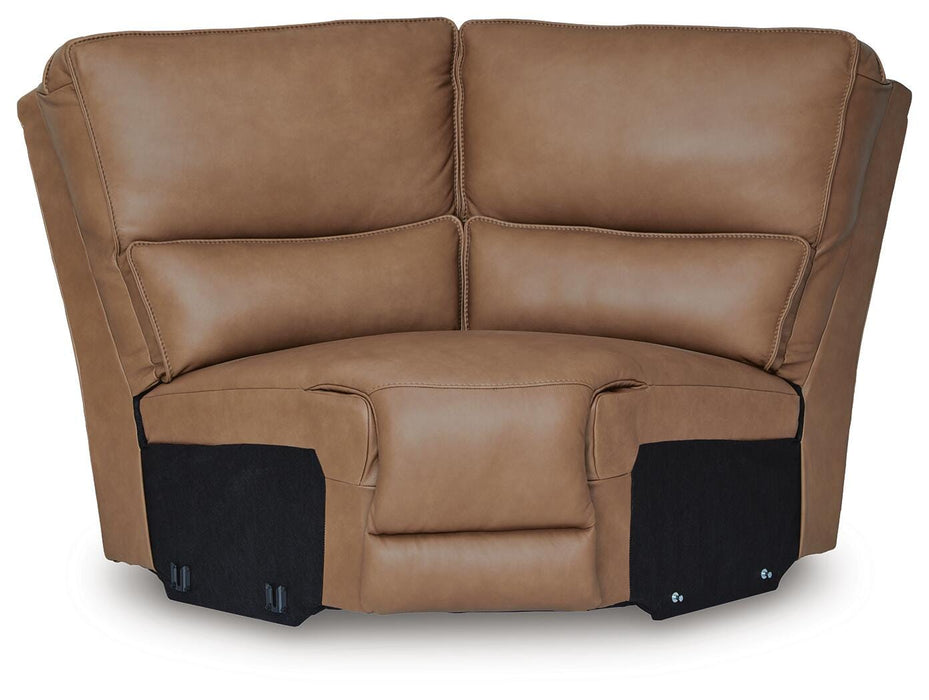 Silverbrooke Reclining Sectional with Chaise and Storage Consoles