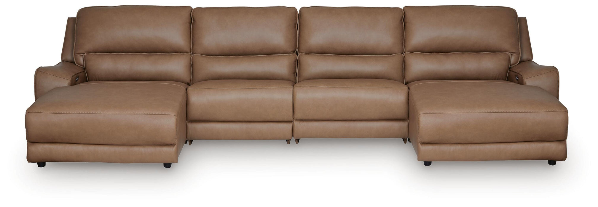 Silverbrooke Reclining Sectional with Double Chaise