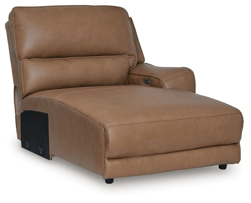Silverbrooke Reclining Sectional with Chaise and Storage Consoles