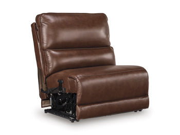 Silverbrooke Reclining Sectional with Double Chaise