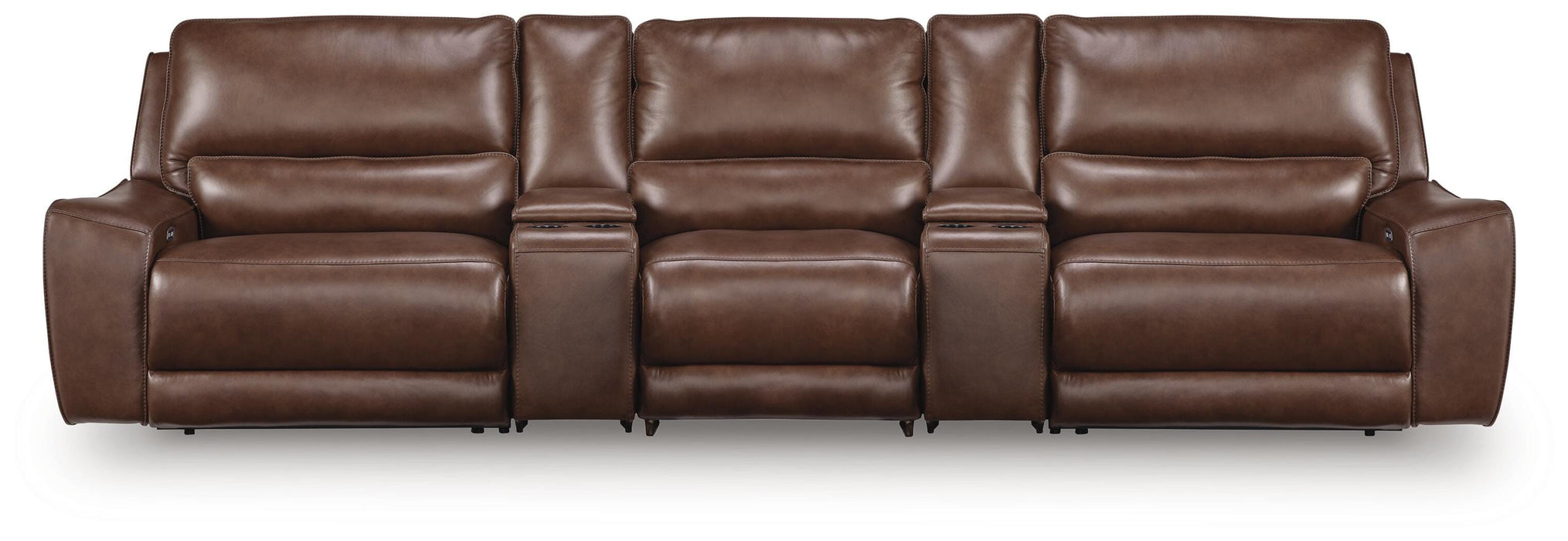 Silverbrooke Reclining Sectional with Storage Consoles