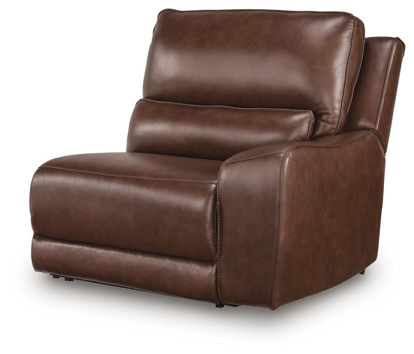 Silverbrooke Reclining Sectional with Chaise and Storage Console