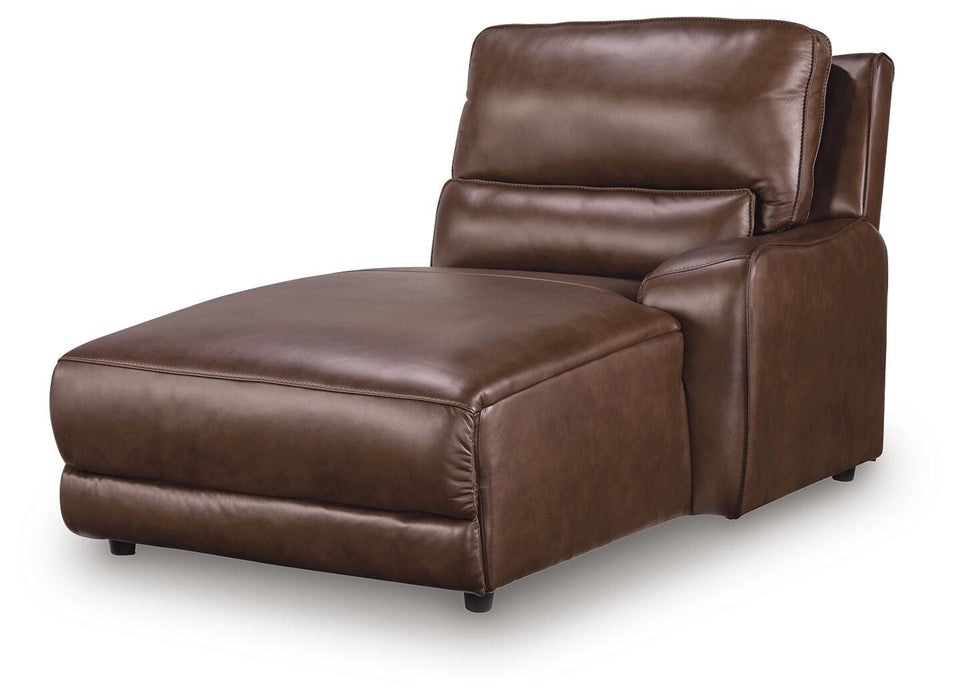 Silverbrooke Reclining Sectional with Double Chaise