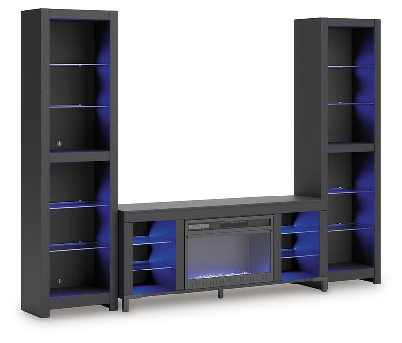 Cayberry Entertainment Center with Electric Fireplace - Clarks Hardware - Iowa