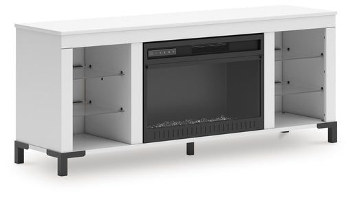 Brollevi 60" TV Stand with Electric Fireplace - Clarks Hardware - Iowa