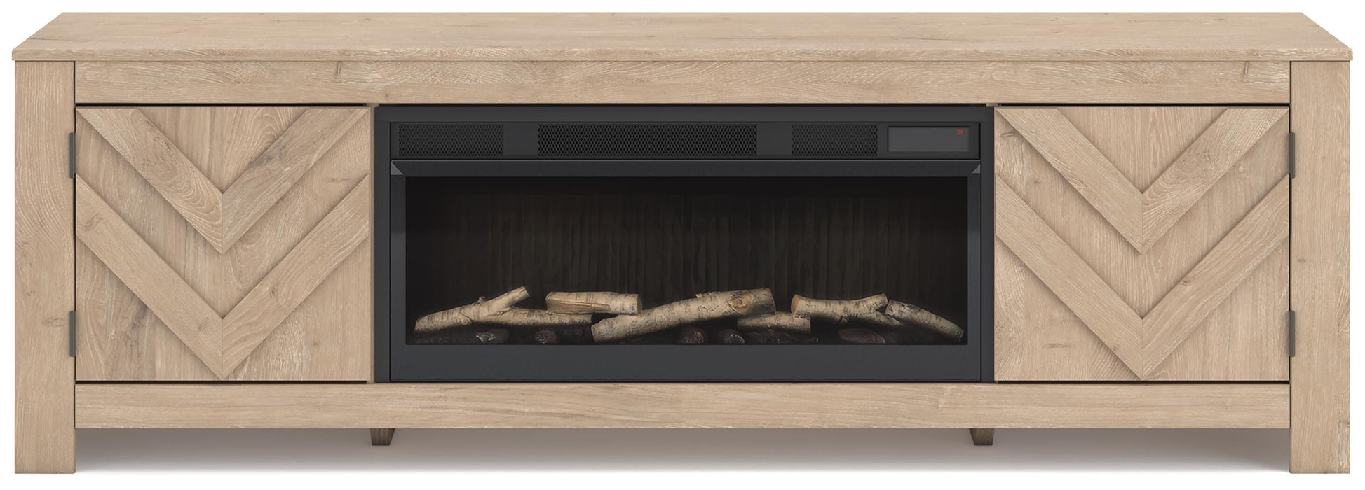 Cayboni 71" TV Stand with Electric Fireplace - Clarks Hardware - Iowa