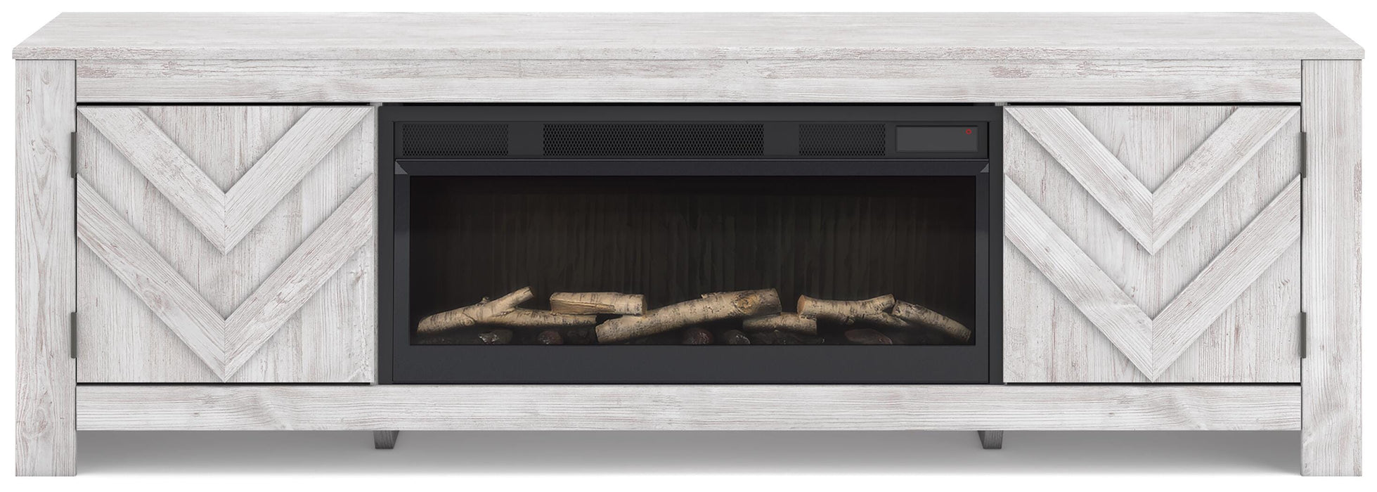 Cayboni 71" TV Stand with Electric Fireplace - Clarks Hardware - Iowa