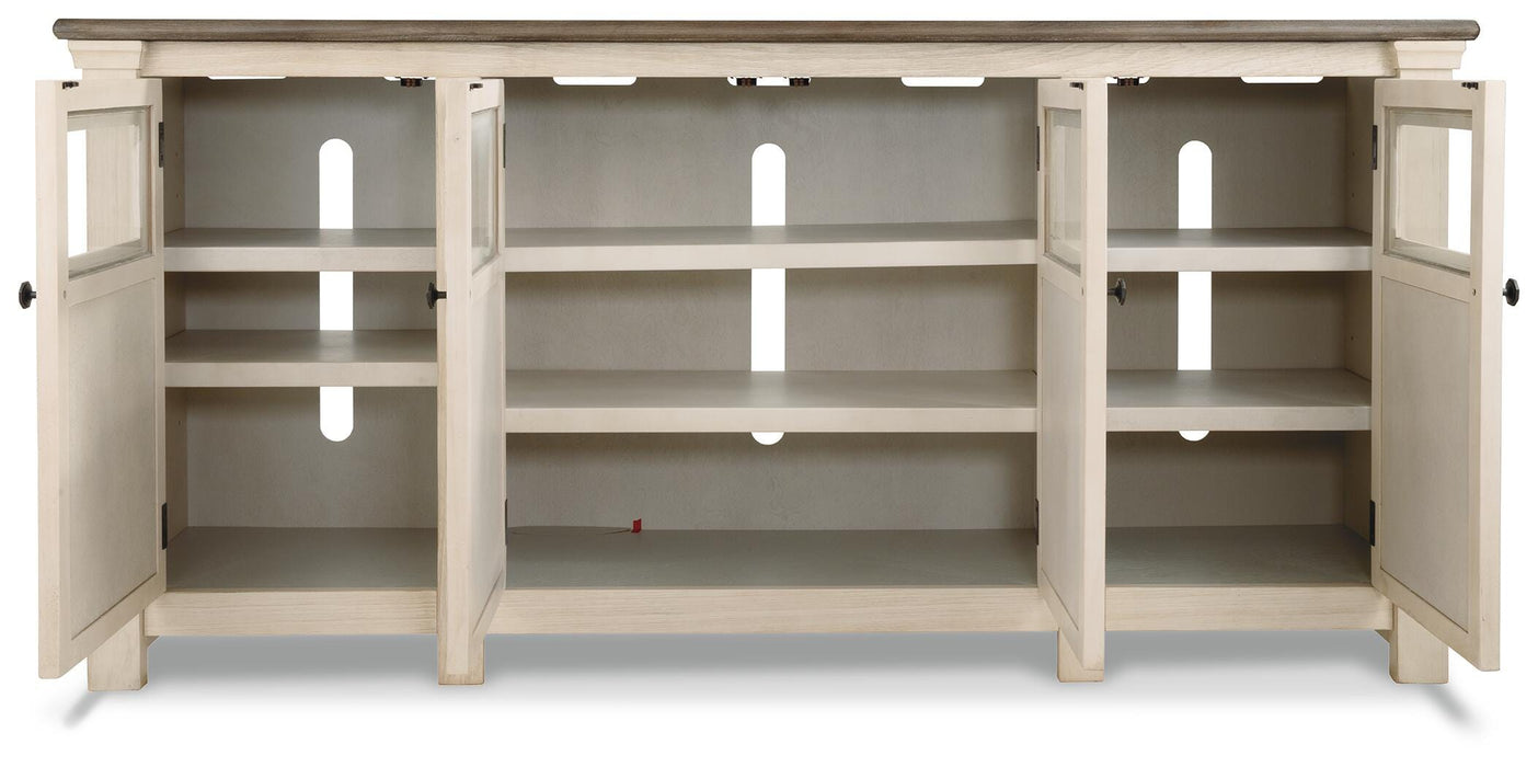 Bolanburg 74" TV Stand - Clarks Hardware - Iowa