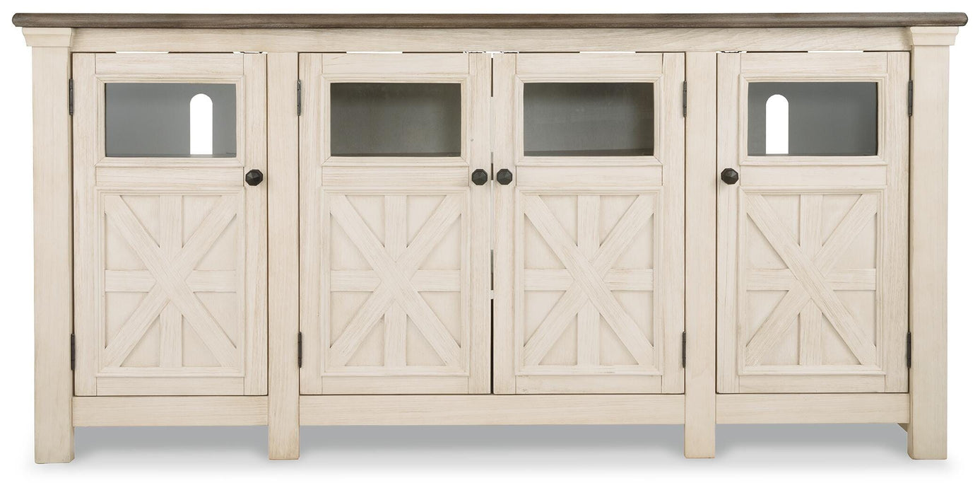 Bolanburg 74" TV Stand - Clarks Hardware - Iowa