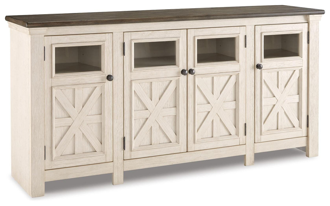 Bolanburg 74" TV Stand - Clarks Hardware - Iowa