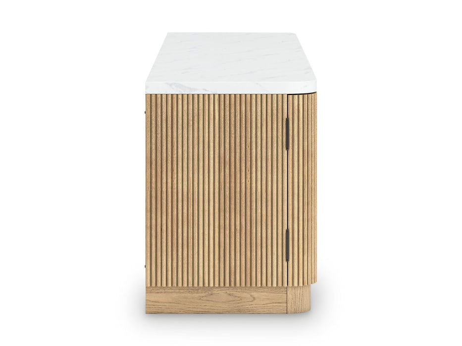 Camdill 80" TV Stand with Electric Fireplace - Clarks Hardware - Iowa