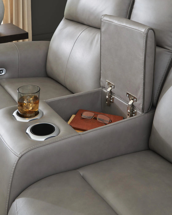 5Z-Relaxation Power Reclining Loveseat with Console
