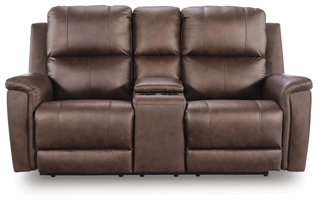 Beryton Power Reclining Loveseat with Console