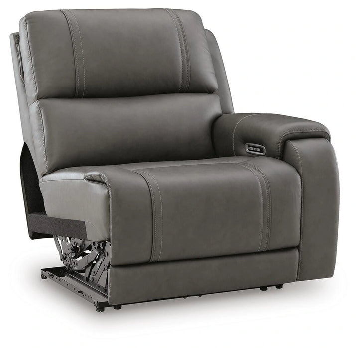 5Z-Harrenhurst Power Reclining Sectional Loveseat