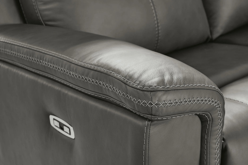 Beryton Power Reclining Loveseat with Console