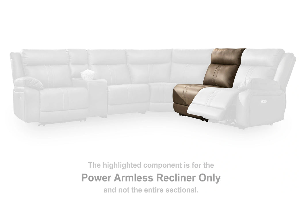 Max-Media Power Reclining Sectional