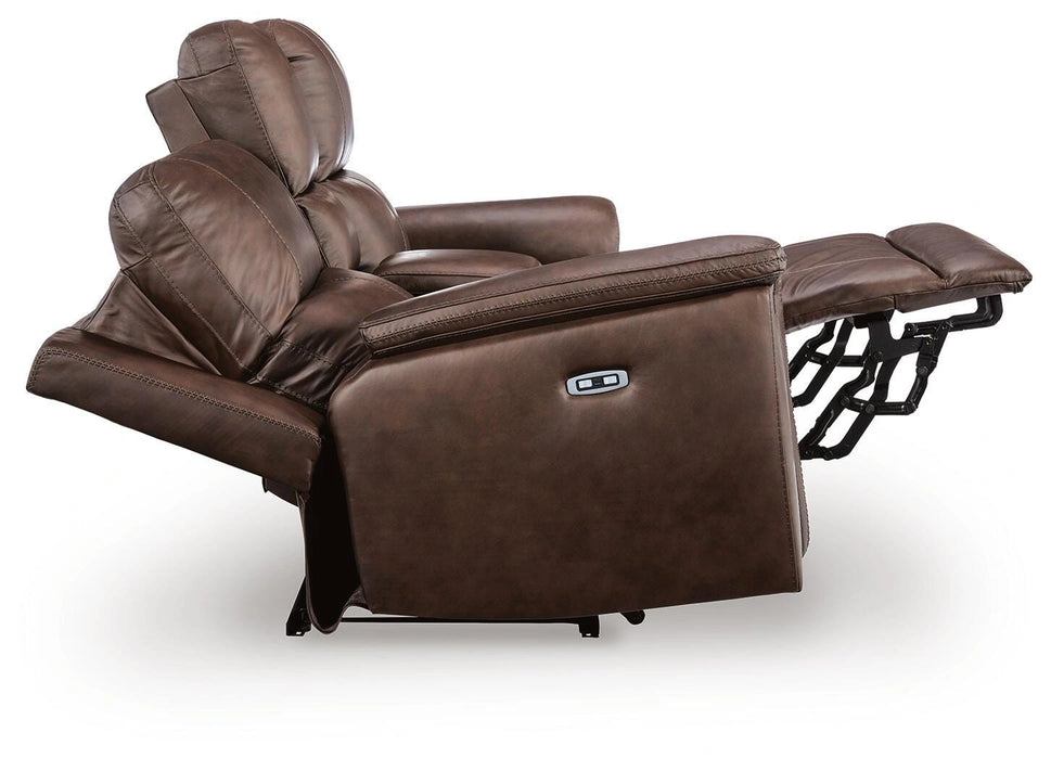 Beryton Power Reclining Loveseat with Console